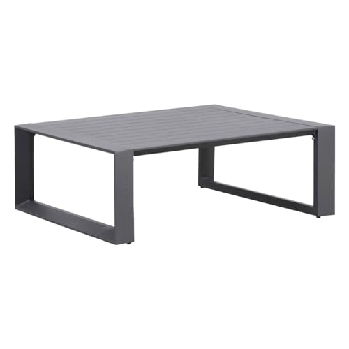 Hespéride - Table Basse de Jardin carrée Allure Graphite