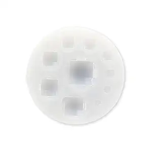 Diamond Shape Resin Art Mold Creative DIY Gems Making Art and Craft Epoxy Resin Round Frame Mould 10 in 1 Mold (B31)