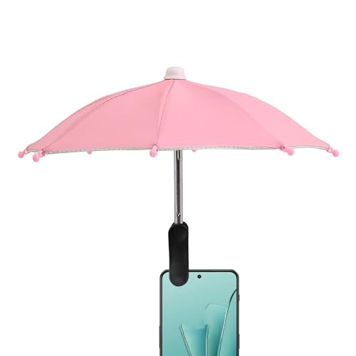 Pare-soleil pour téléphone portable : fini l'éblouissement en plein air avec ce parapluie