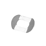 Arandela de mango de carrete de pesca de 8 x 5 mm, piezas de aislamiento de brazo basculante de metal para reparación de ruedas de caída de agua, plata de alta resistencia, paquete de 10 o 20 (20