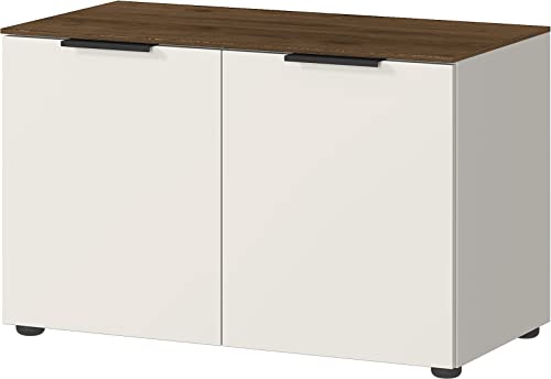 Amazon-Marke, Alkove Schuhschrank, 40 x 75 x 48 cm, Kaschmir, Nussbaum Cover