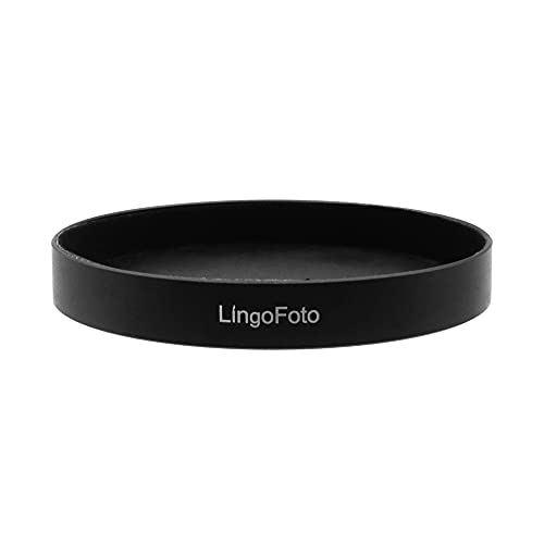 Tapa metálica para anillo adaptador step-up de 85 mm de diámetro exterior, tapa protectora de lente para cámaras | Cubierta protectora de lente para anillos step-up LingoFoto de 86 mm / 82 mm / 77 mm (85 mm)