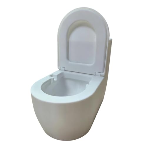 Support de téléphone amusant en forme de toilette pour regarder et lire, joli support pour bureau, maison, chambre à coucher et dortoir