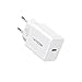Produktbild LETSCOM 20W USB C Ladegerät, USB-C PD QC3.0 Netzteil für für iPhone 12 Mini/12 Pro Max MagSafe iPad Pro Galaxy Switch MacBook Air und mehr (Ladekabel Nicht inklusive)
