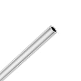 GLYIKAY 1PCS 6063 round Aluminum Tube, 32mm OD via 26mm inner Dia (ID) aluminum tubing, 300mm Length&12” length round Metal Tubing, with seamless long Aluminum round Tubes for DIY, Industry…