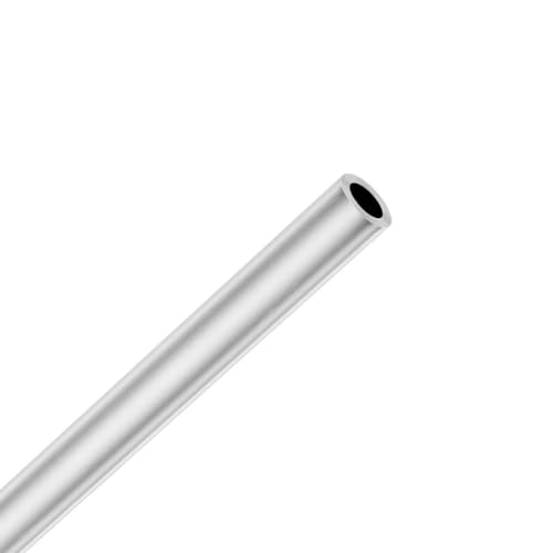GLYIKAY 1PCS 6063 round Aluminum Tube, 32mm OD via 26mm inner Dia (ID) aluminum tubing, 300mm Length&12” length round Metal Tubing, with seamless long Aluminum round Tubes for DIY, Industry…