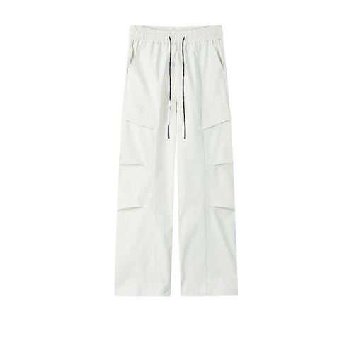 Pantalon de travail homme style retro americain décontracté ample été
