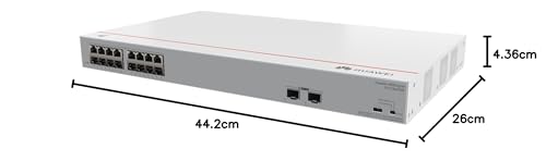 Switch 16 ports PoE Huawei CloudEngine S110-16LP2SR Gigabit Ethernet rackable 1U - 6