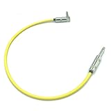 KM sound CANARE カナレ GS-6 黄色 パッチケーブル 【L-S 50cm】プラグ MADE IN JAPAN… (L-S プラグ, 50cm)