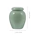 CLISPEED Ceramic Cremation Urns 4pcs Set Airtight Cinerary Jars Multi-Color Keepsake Containers for Human Ashes Memorial Storage