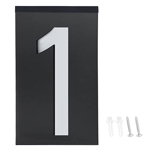 Panneau de porte LED solaire pour éclairer l'entrée de villa et de couloir