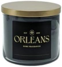 Orleans Home Fragrances 17oz Elite 3 Wick Candle (Black Orchid)