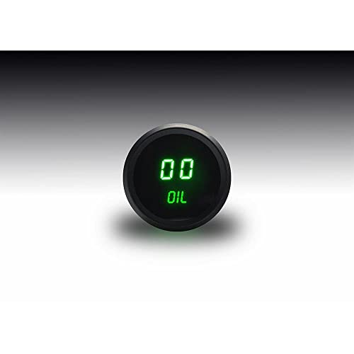 Intellitronix 2-1/16 LED Digital Oil Pressure Gauge 0-99 PSI
