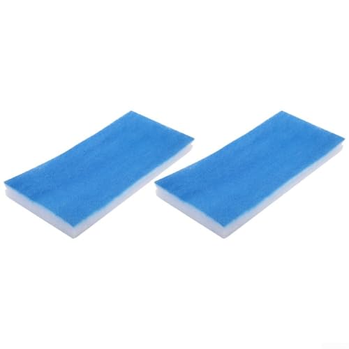 Paint Booth Replacement Filter Sponge 2/4PCS 40x18.5x1.5cm Fiber Cotton for Painting Projects Exhaust Systems(2PCS)