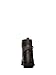 Michael Kors Women's Farrah Flat Bootie, Black/Vachetta Leather/Signature, 7.5
