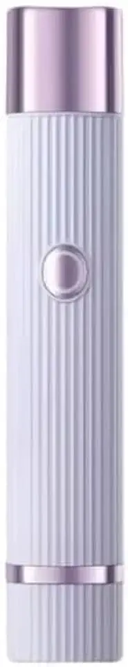 Depilador Elétrico Feminino Recarregável, Cabeça Dupla 2 em 1, Uso Úmido e Seco, Lavável, Carregamento Rápido Type-C, Removedor de Pelos Facial e Corporal