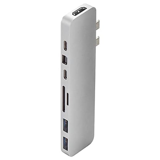 HUB Pro 8-IN-2 MACBOOK Pro CPNT Plata - Hyper