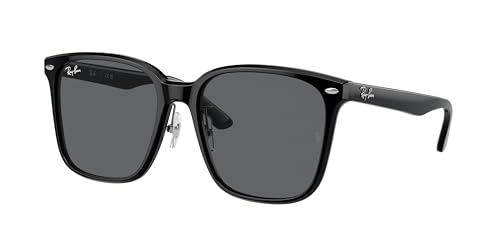Ray-Ban RB2206D Sunglasses Bundle: RB 2206D 901/87 Black Dark Grey and Universal Anti-slip Silicone Leash