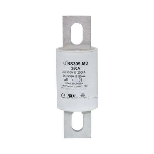 Fusible rapide RS309-MD de 200A isolant les surcharges DC 500V instantanément - 4