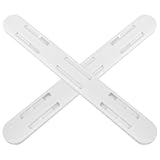 Toyvian 2 Stück Stabile Schienen für Ausziehboxen Strapazierfähige Unterbau schubladenschienen Praktische Aufbewahrungslösung für Küche Schlafzimmer und Büro Einfache Montage ohne Bohren