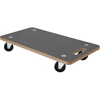 Transportroller 29x58 cm Möbelroller | Tragkraft 250 kg Rollbrett | Robuste Transporthilfe mit leichtlaufenden Schwerlastrollen für Möbel, Werkstatt, Umzug & Lager (1 Stück)