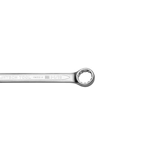 Image of Jetech 1-1 /16 inch Combination Wrench, SAE 12-Point Chrome Vanadium Steel Spanner, Industrial Grade with 15-Degree Offset, Sand Blasted Finish, Heat-Treated Forged Tool