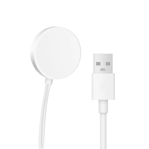 Compatible with Gabb Watch 3/3e Charger Magnetic Charger with 3.18 FT USB Cable Smartwatch Accessories (White)