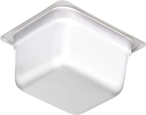 Poêle à vapeur Carlisle 607164 DuraPan en acier inoxydable durable pour table de présentation
