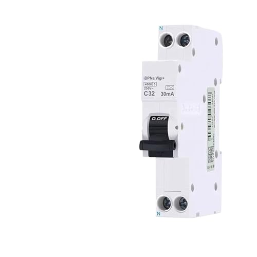 Interrupteur pneumatique 1P+N C25 sécurisant les appareils de cuisine moderne 30mA