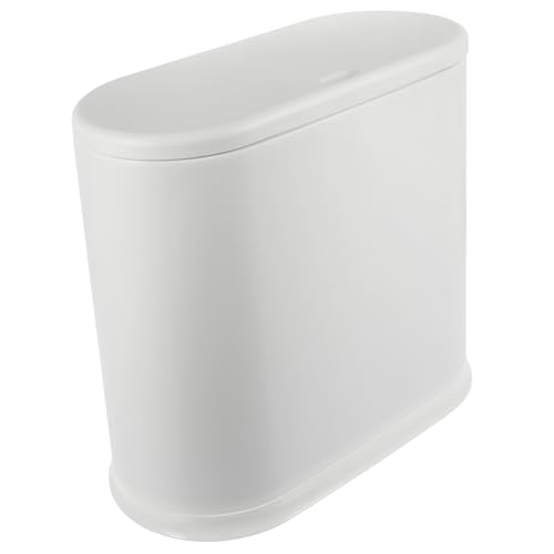 Caneca de basura compacta Mobestech con tapa diseño simple