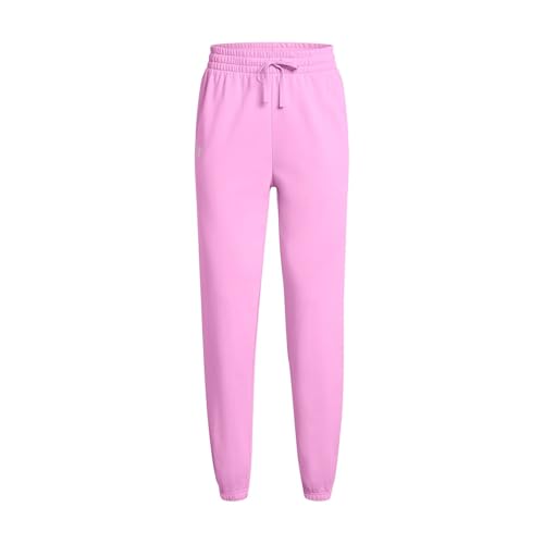 Pantalon Under Armour femme UA Rival Terry Jogger du studio de fitness au café urbain