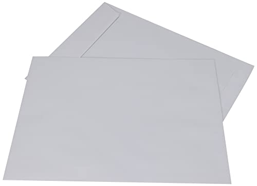Enveloppe Sac Autocollantes avec Strip, 160mm x 240mm, Blanc, Lot de 250 Cover