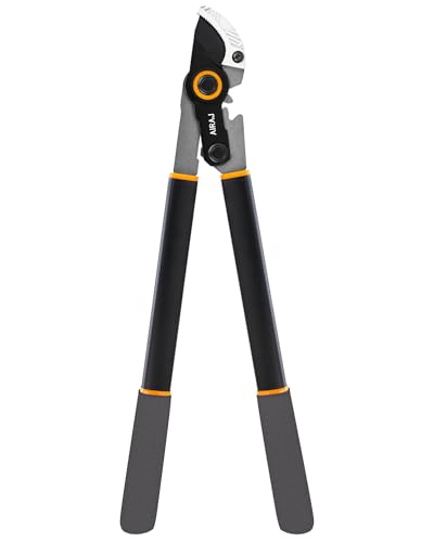 AIRAJ Astschere 52CM Hochleistungs-Astschere mit Scharfer Kohlenstoffstahl-Klinge Maximaler Schnittdurchmesser 4 cm Professionelles Astscheren für Bäume und Hecken in Garten und Park