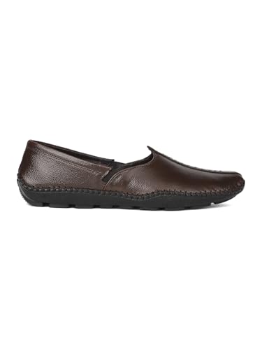 Image of Bata ,JALSA Leather 2.0,Dark Brown Men's Formal Slipon Shoes