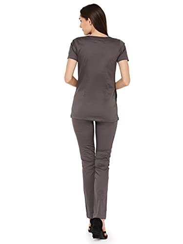 Image of Associated Uniforms Womens Cotton Slim Fit Scrub Suit with Lycra /Spandex /Stretch feel (LYCO)
