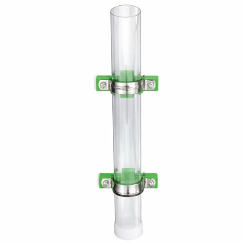 Magnetic Funnel Holder with Bottom Drain Cap Translucent Funnel Storage Holder with Reservoir for Metal Surfaces