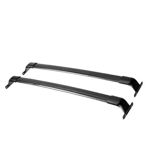Barres de toit pour Jeep Grand Cherokee L 2021-2023 - Aluminium noir 75kg