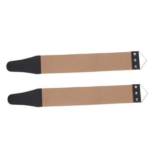 Healeved Home Use Razor Sharpening Tool Double-sided Strop Shaver Sharpening Strap Barber Knife Cloth Random Color