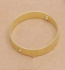 10 unids/lote doble agujero 10 14 18 22 26mm cuentas espaciadoras posicionamiento círculo anillos de salto para fabricación de joyería pulseras de cuentas DIY