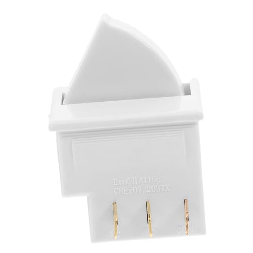 ULTECHNOVO Interruptor De Luz Para Puerta De Frigorífico 3 Pines Compatible, Accesorio De Repuesto Para Reparación y Sustitución, Control De Energía Para Frigoríficos Domésticos, 1 Unidad