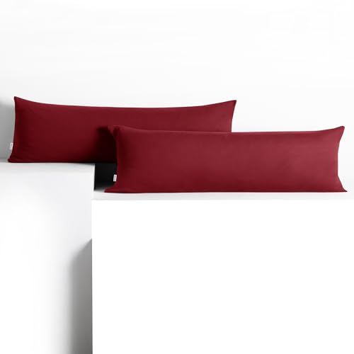DecoKing 2 fundas de almohada de 40 x 120