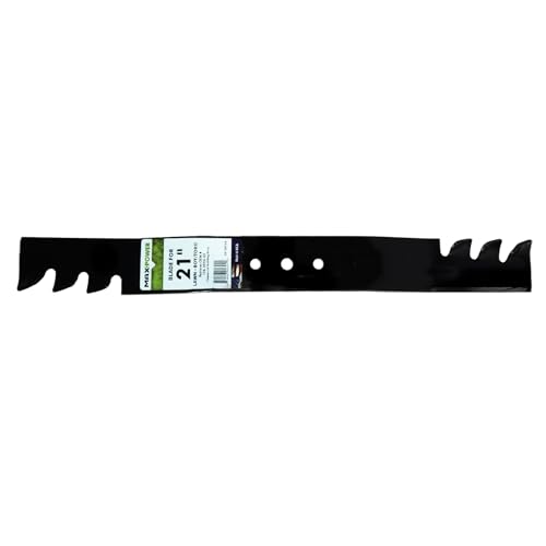 MAXPOWER 331387XB Commercial Mulching Blade for 21 in. Cut Toro, Exmark, Lawn Boy Mowers Replaces OEM #'s 108-0954-03 - Image 2