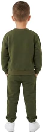 Mevsimlik Çocuk Eşofman Takımı, Sweatshirt ve Pantolon, (YEŞİL, 3-4 Yaş) - Görsel 4