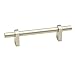 Alno A2801-35-MN Alno A2801-35 Vita Bella 3-1/2" Center to Center Modern Smooth Bar Cabinet Pull