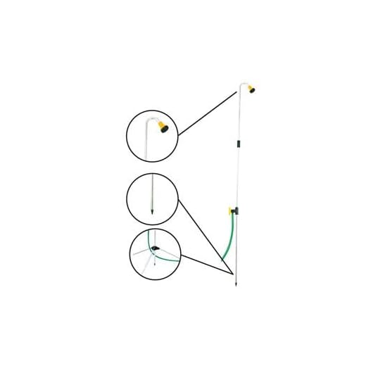 Mercatools Ducha Jardin Con Base Pincho