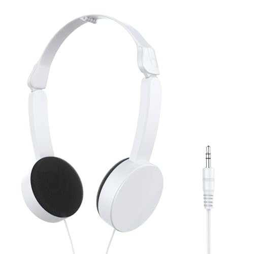 Over Ear Child Headphones Headsets, 3.5mm Auditory Plug Foldable, Easy to Carry, Comfortable for Daily Use Foldable Children's H