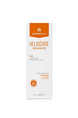 21bH3uIOYdL - Cantabria Labs - Heliocare 360° Advanced Gel SPF 50-250 ml - Fotoprotección Avanzada - Textura Gel de Rápida Absorción - Resistente al Agua