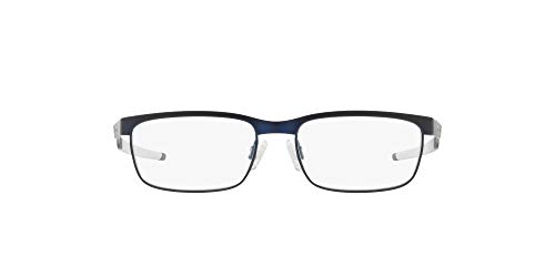 Oakley Youth Unisex Kids OY3002 Steel Plate XS Rectangular Prescription Eyewear Frames, Matte Midnight/Demo Lens, 48 mm - image 1