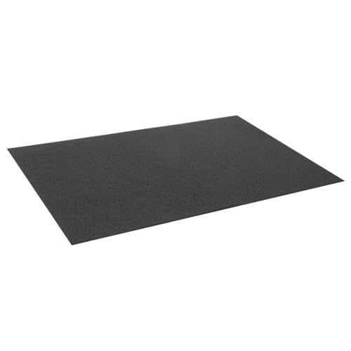 OUNONA Graphite Felt Fire Mat Clear Soldering Dining Table Protector Greenhouse Activated Carbon Thermal Blanket Pet Waterproof Sealant Air Camper Cabin Play Black Carbon Fiber