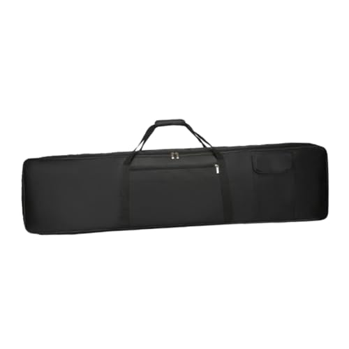 Étui Oxford rembourré piano 88 touches portable avec poches de rangement